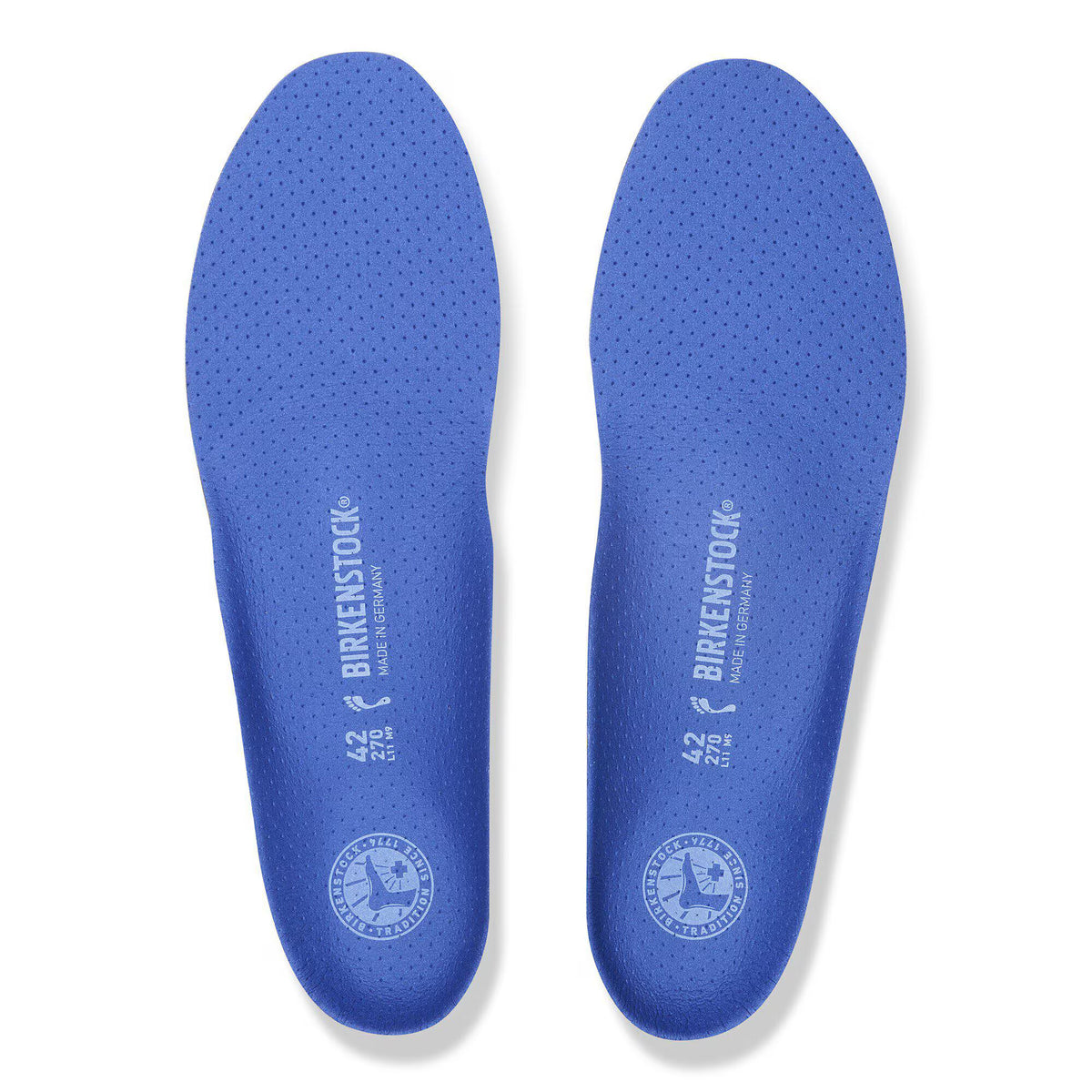 Einlagen Recycled Packaging blue