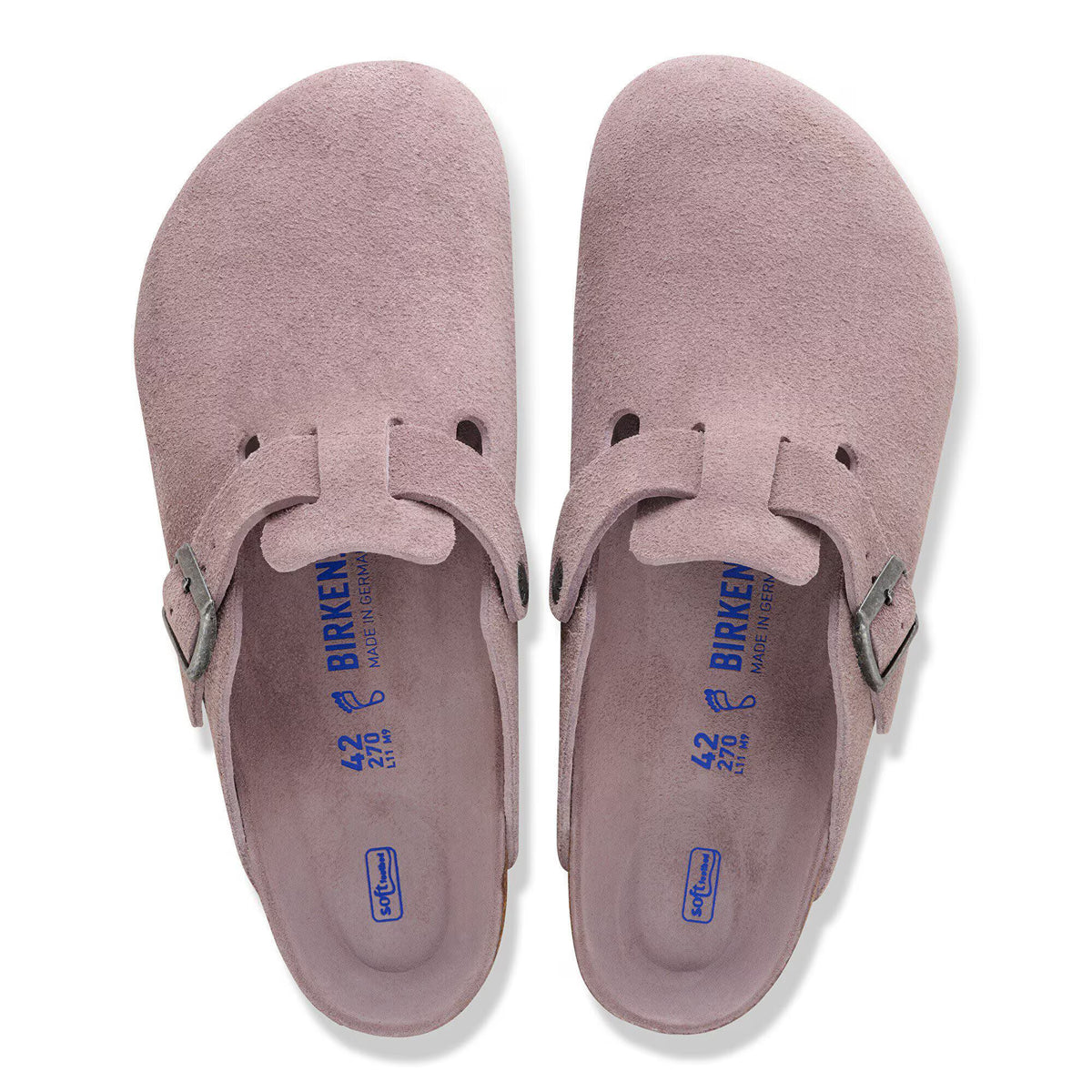 Boston Soft Footbed Suede Leather