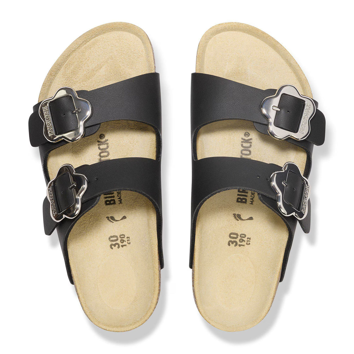 Arizona Flower Buckle Kids Birko-Flor