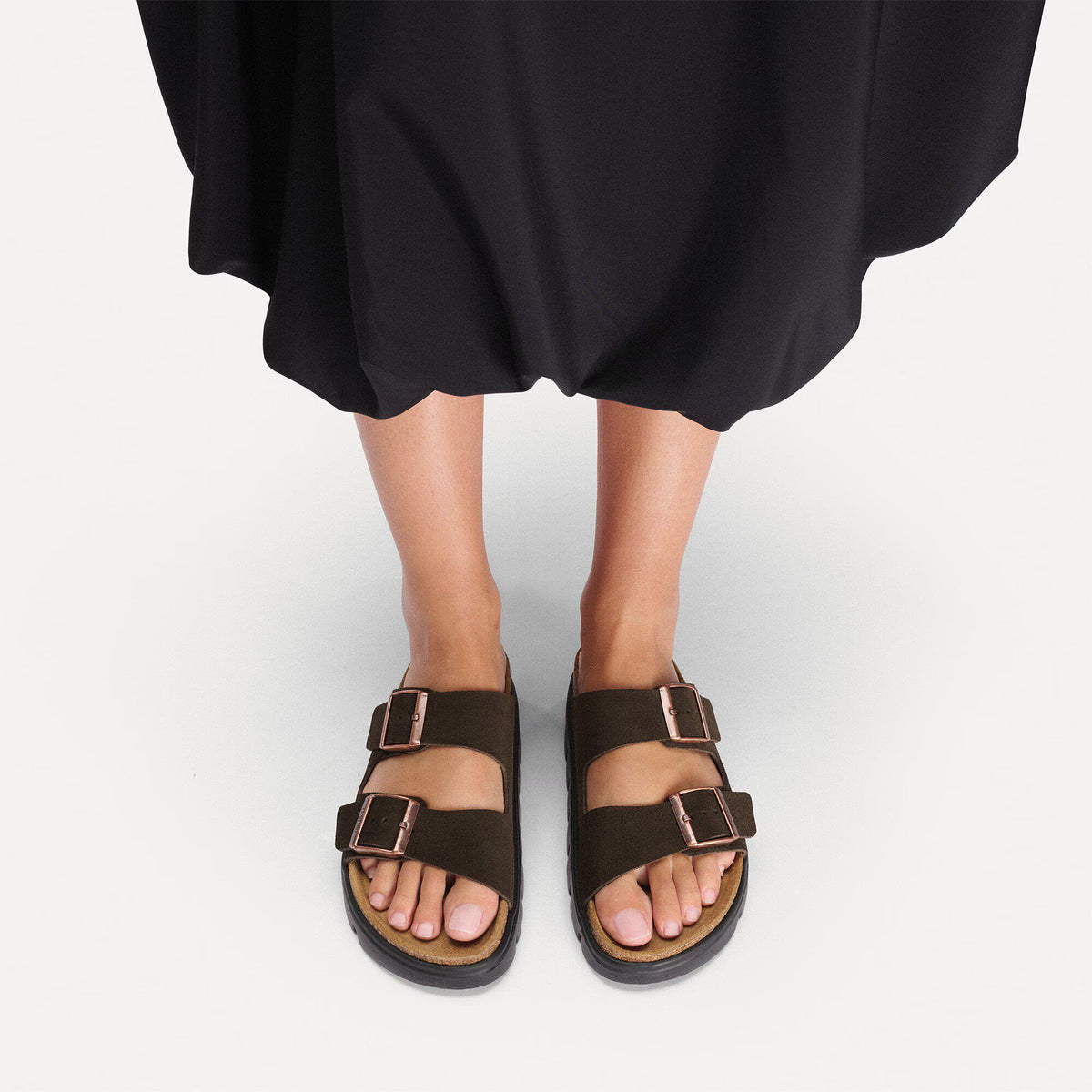 Arizona Platform Suede Leather