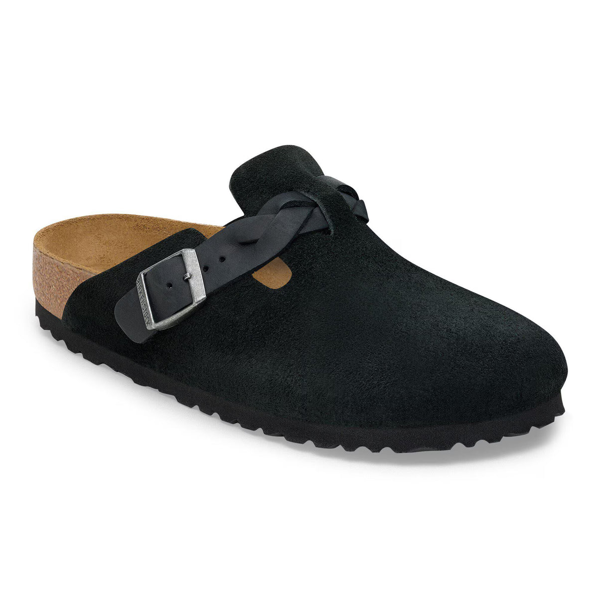 Boston Braided Suede Leather