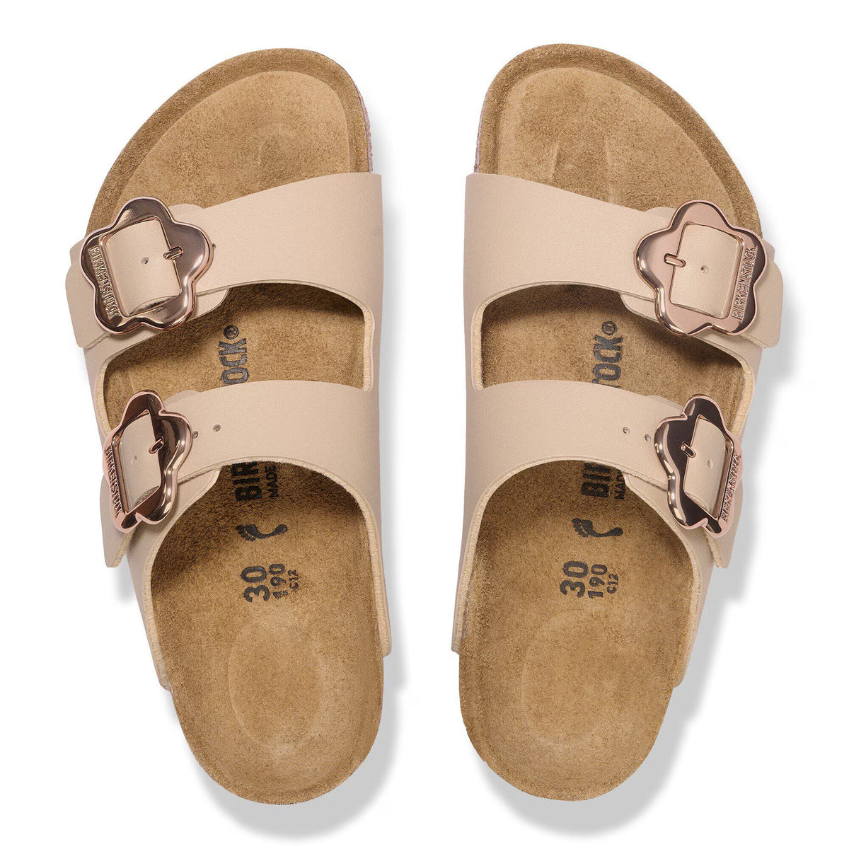 Arizona Flower Buckle Kids Birko-Flor