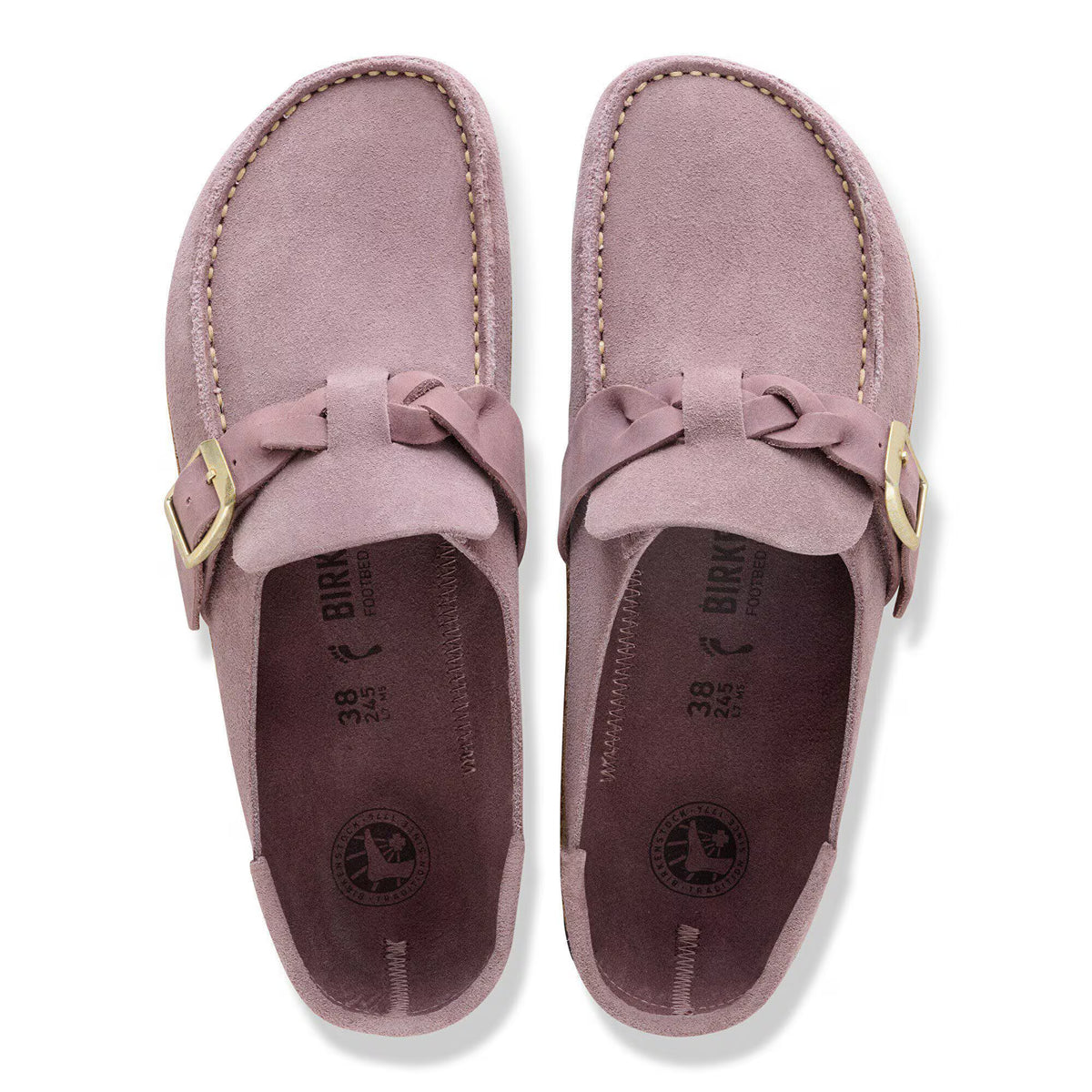 Buckley Braided Suede Leather