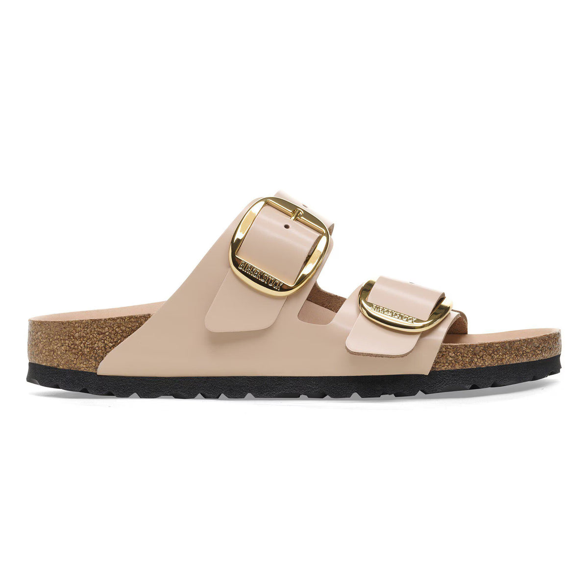 Arizona Big Buckle Natural Leather Patent