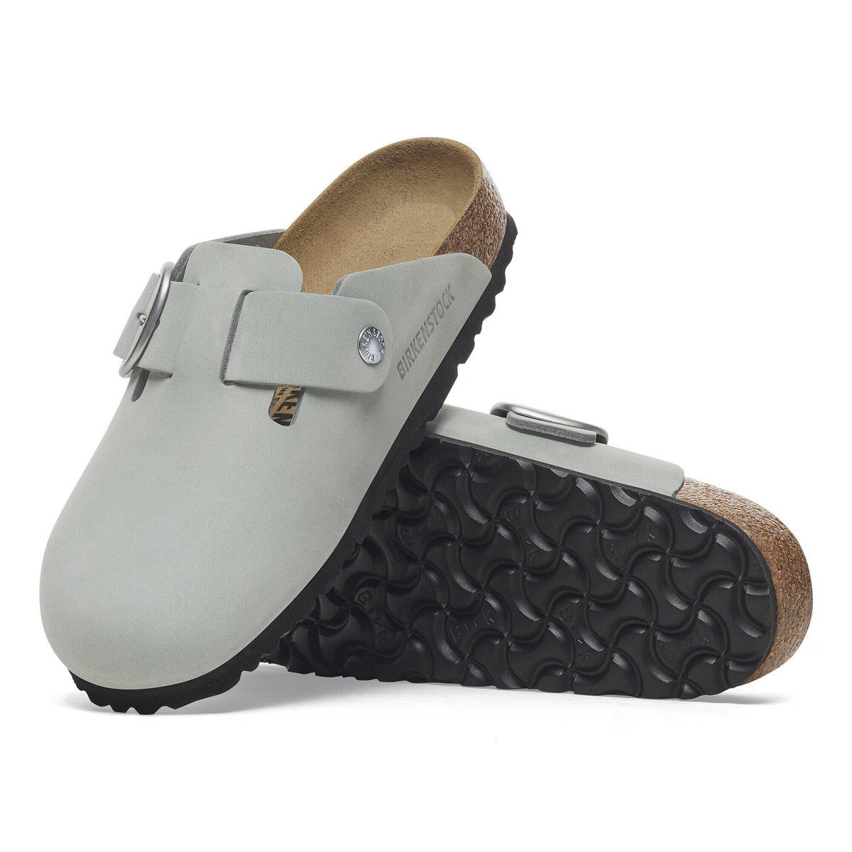 Boston Big Buckle Nubuk Leather