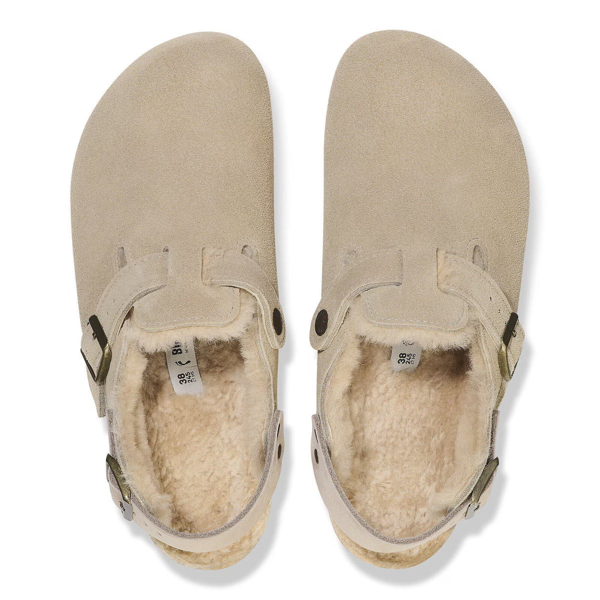 Tokio Shearling Suede Leather