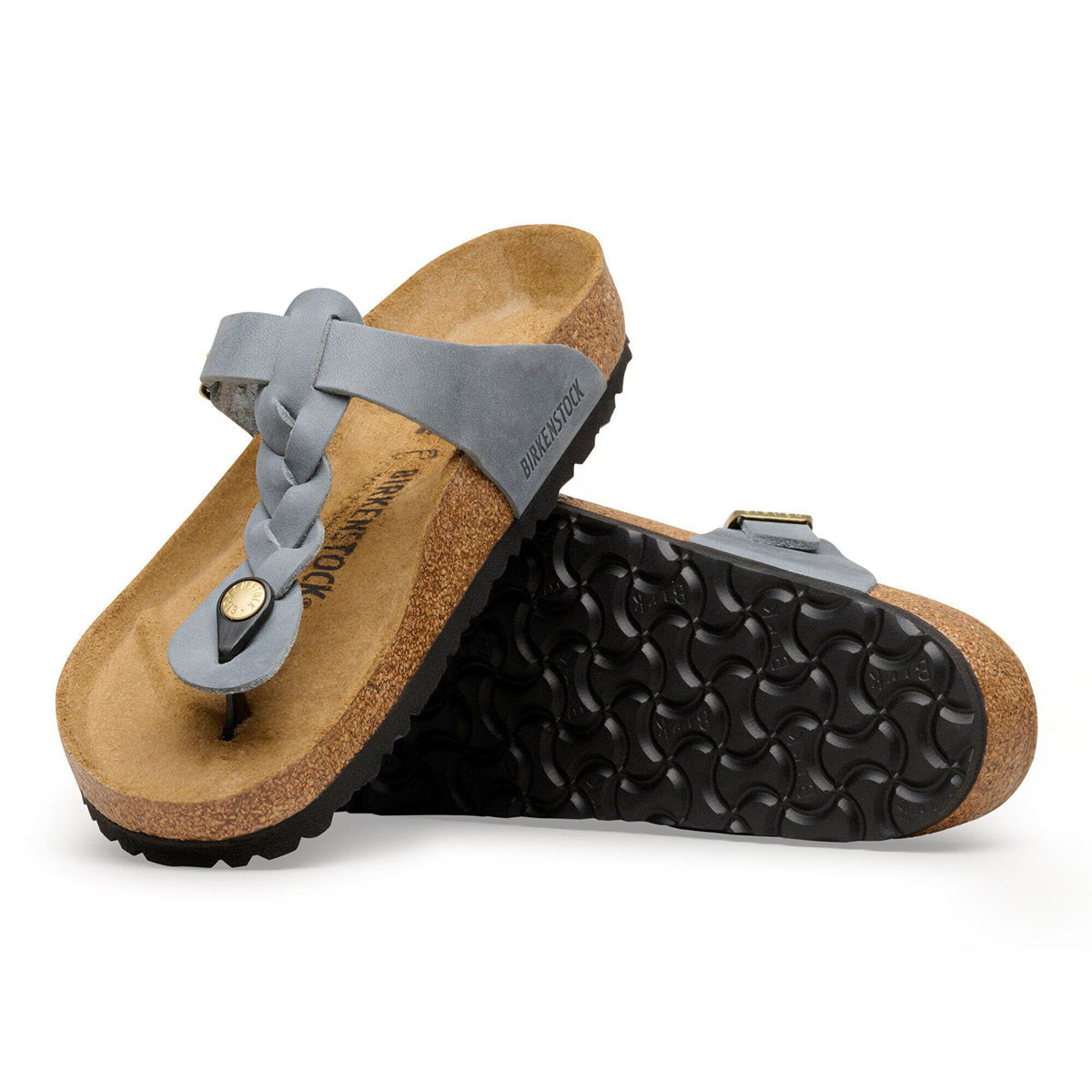 Gizeh Braided Natural Leather Oiled