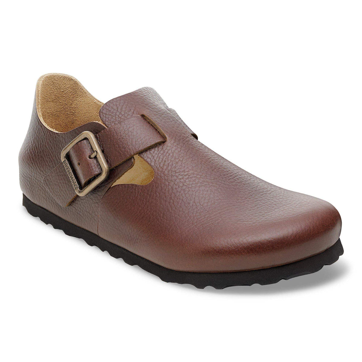 London Wire Buckle Natural Leather