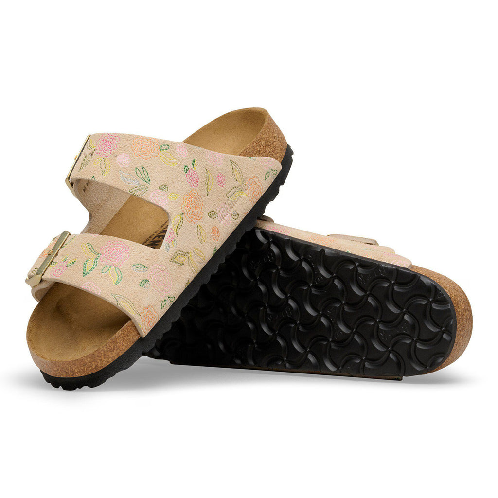 Arizona Rivet Logo Suede Leather