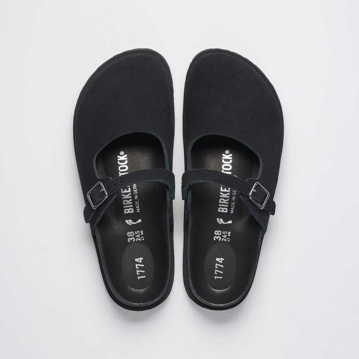 1774 Maria Suede Suede Leather Black