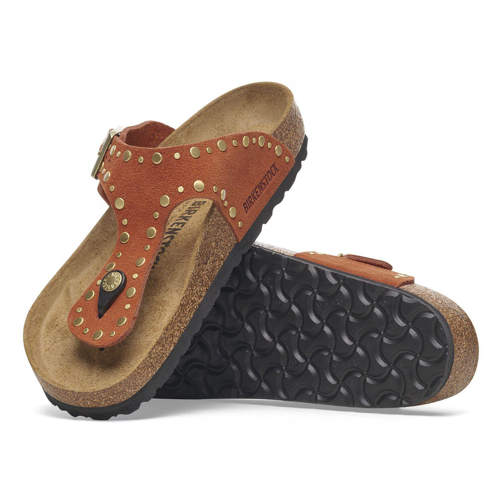 Gizeh Rivet Suede Leather