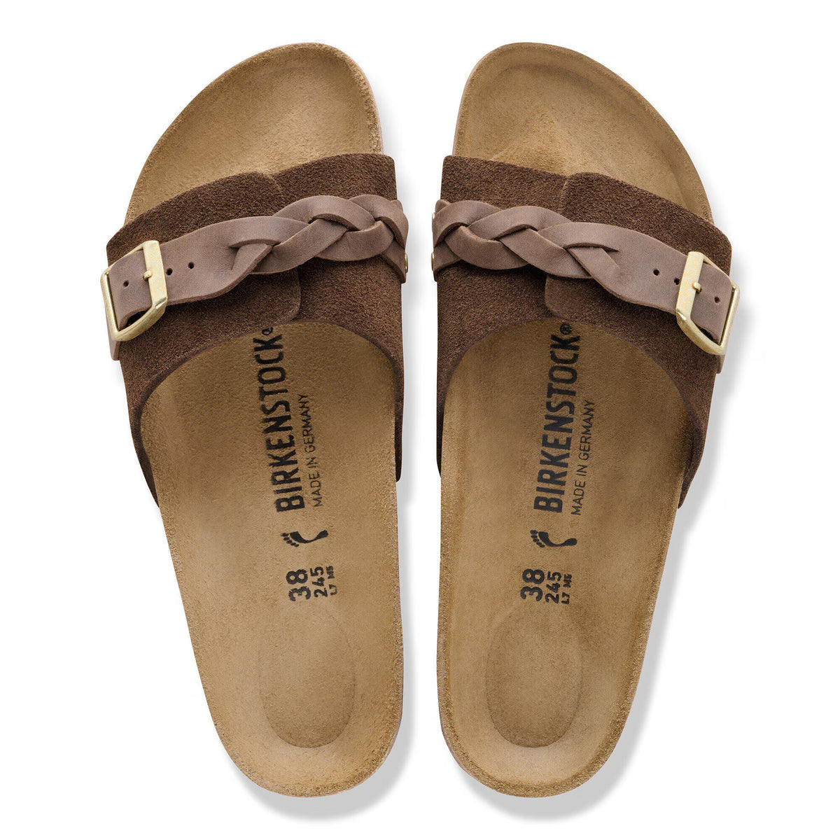 Oita Braided Suede Leather