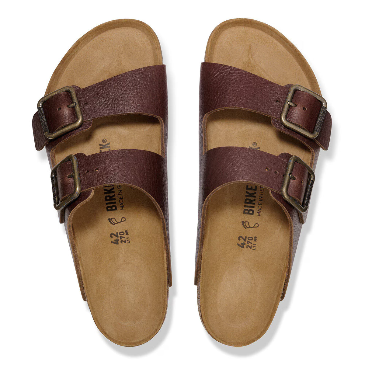 Arizona Wire Buckle Natural Leather
