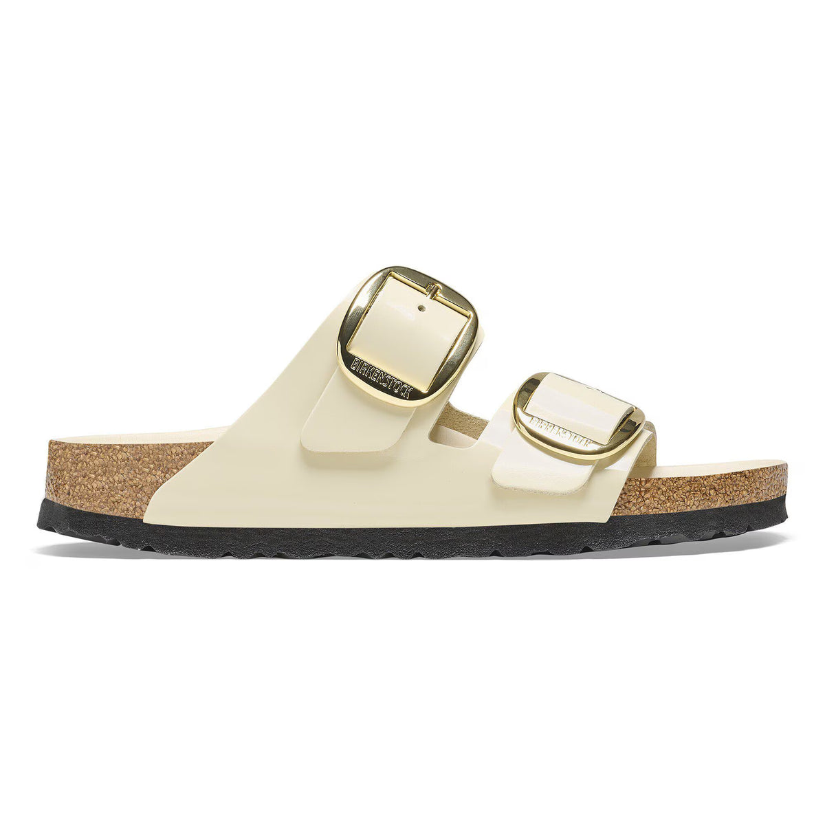 Arizona Big Buckle Natural Leather Patent