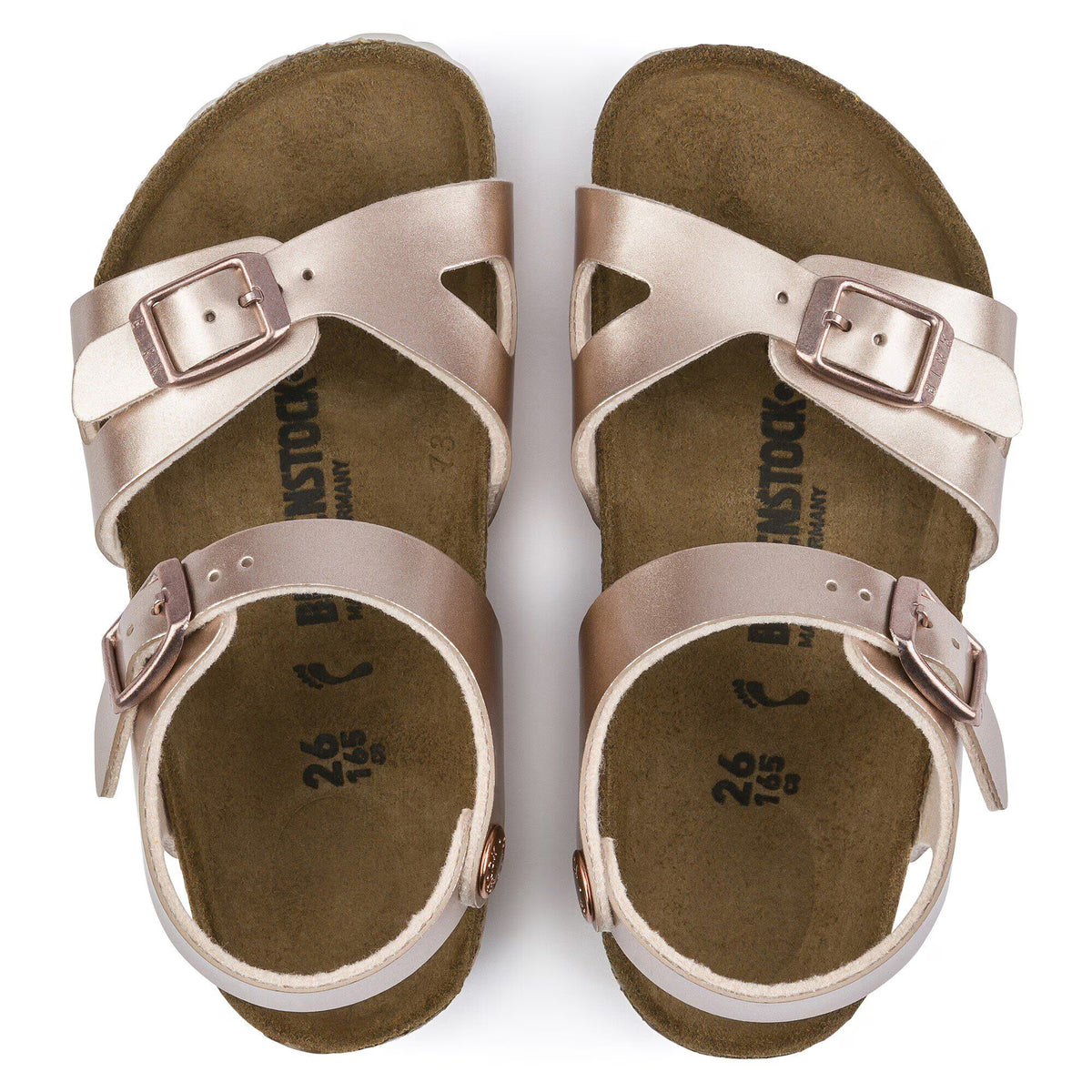 Rio Kids Birko-Flor Electric Metallic Copper