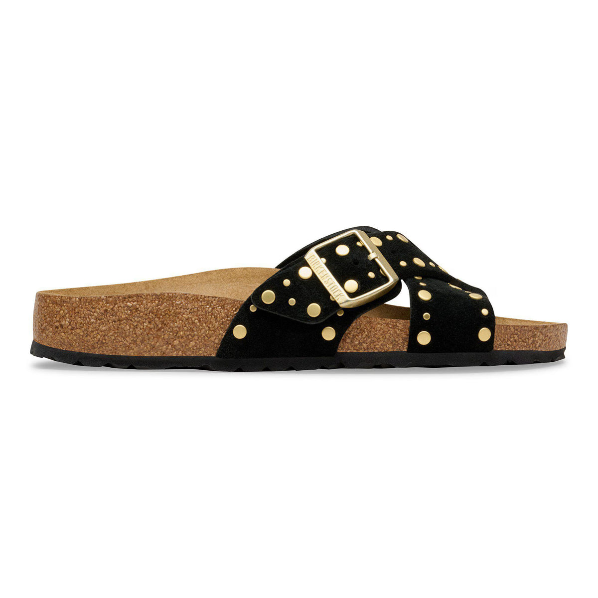 Siena Rivet Border Suede Leather