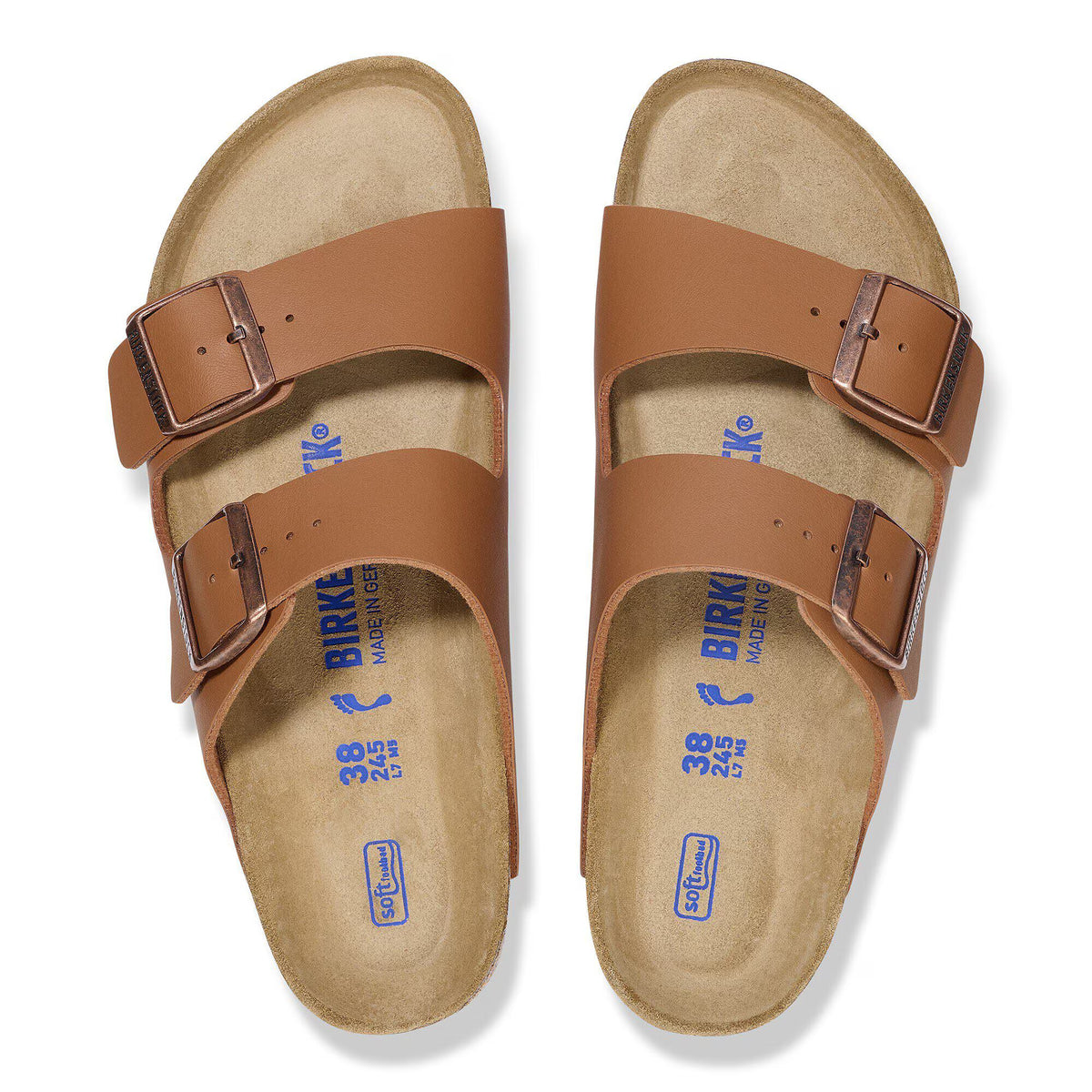 Arizona Soft Footbed Birko-Flor Ginger Brown