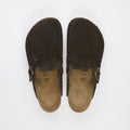 Boston Plaited Suede Leather Mocca