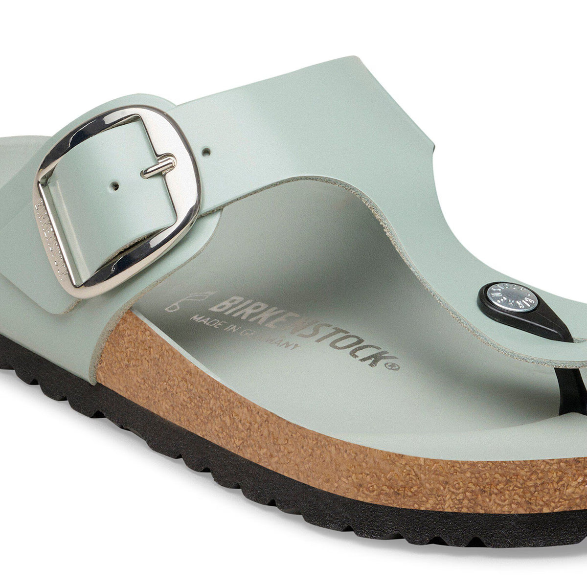 Gizeh Big Buckle Natural Leather Patent