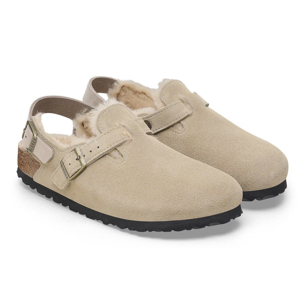 Tokio Shearling Suede Leather