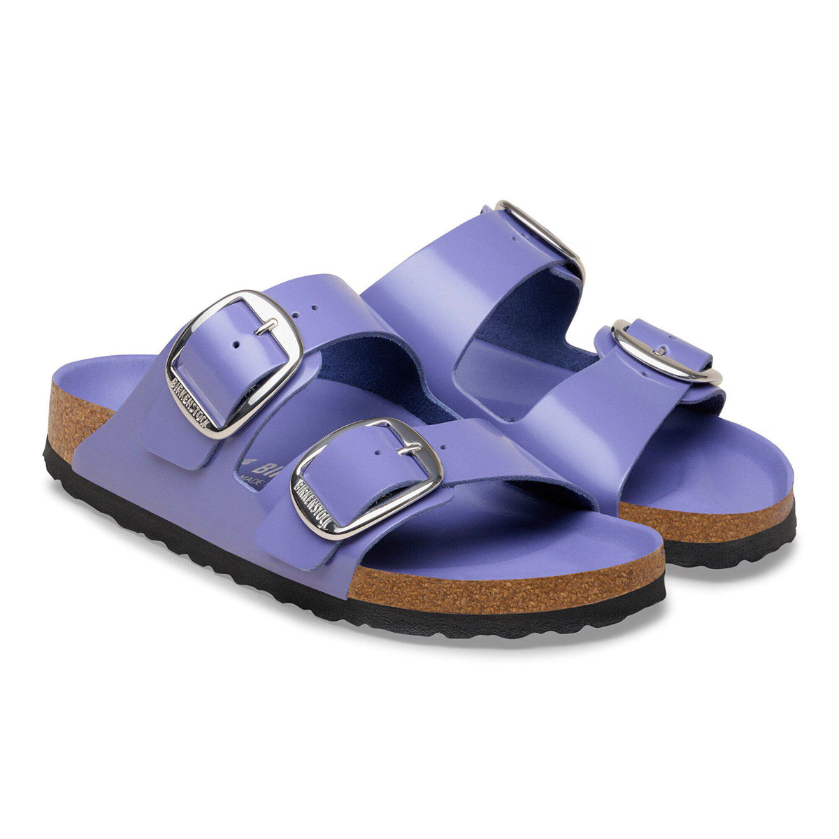 Arizona Big Buckle Natural Leather Patent