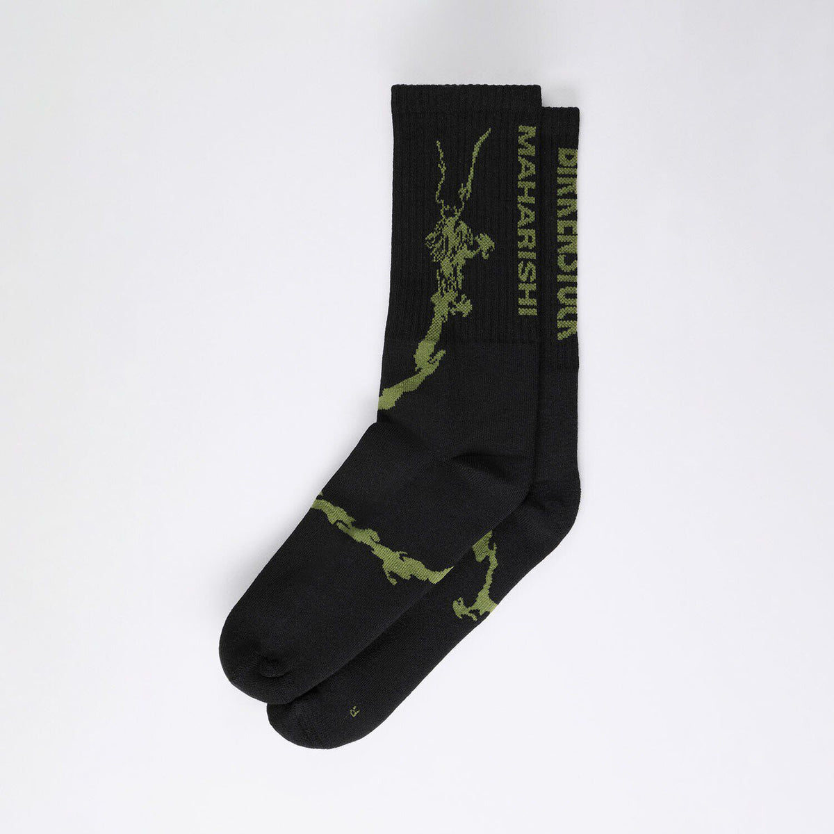 Maharishi Pack Nubuck Leather/Textile Black