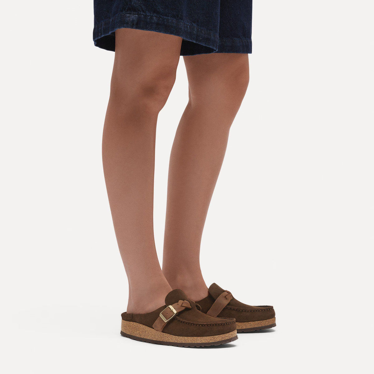 Buckley Braided Suede Leather