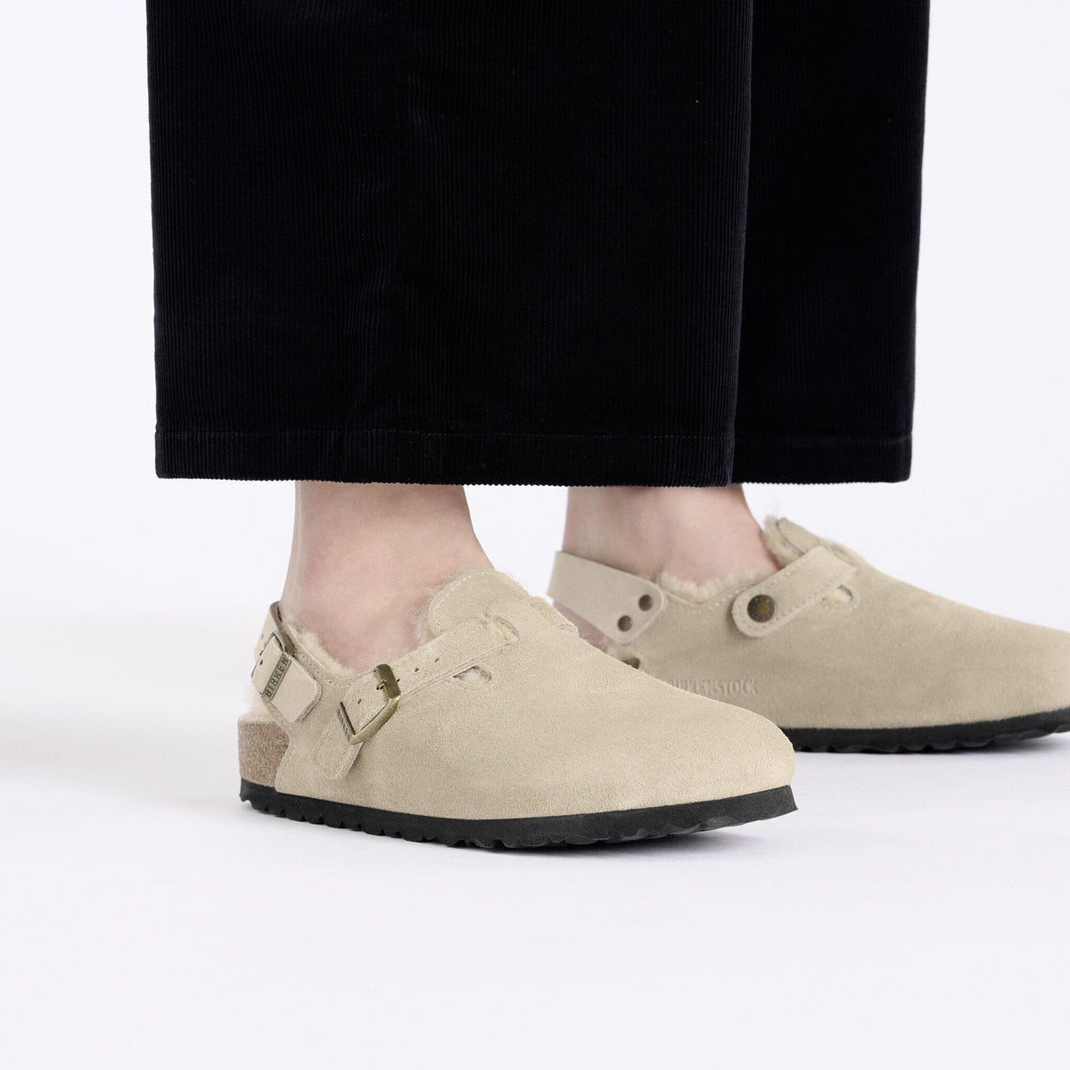 Tokio Shearling Suede Leather