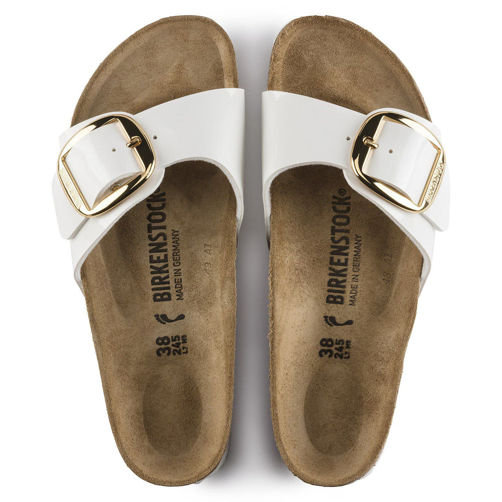 Madrid Big Buckle Birko-Flor Patent