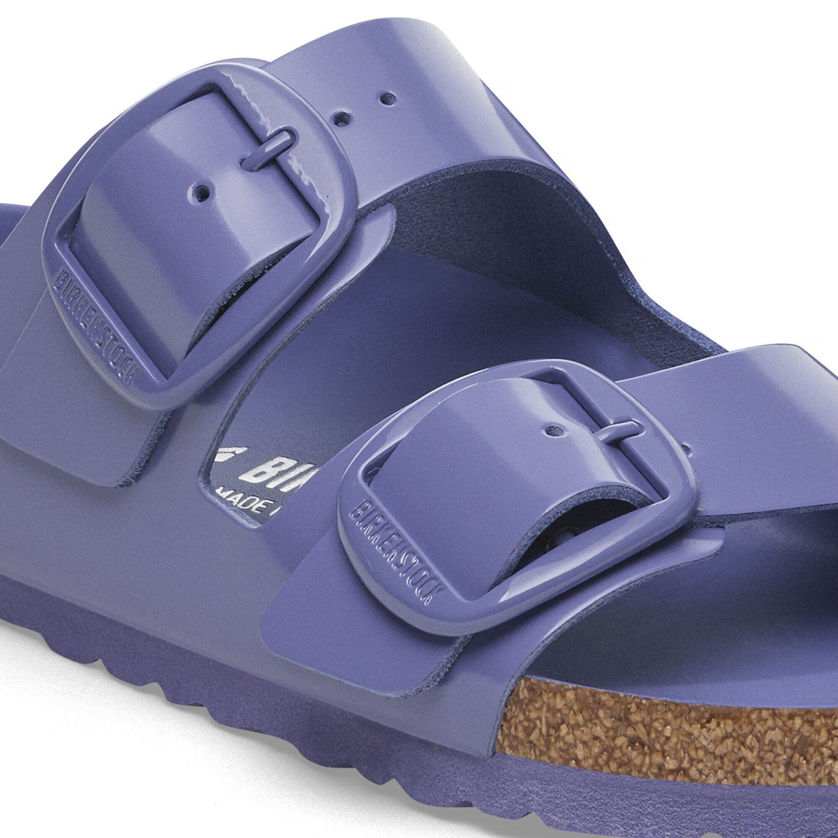 Arizona Big Buckle Natural Leather Patent
