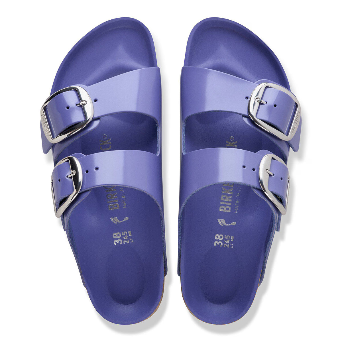 Arizona Big Buckle Natural Leather Patent