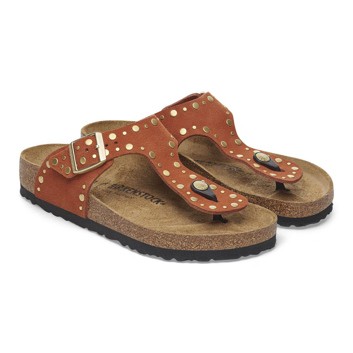 Gizeh Rivet Suede Leather