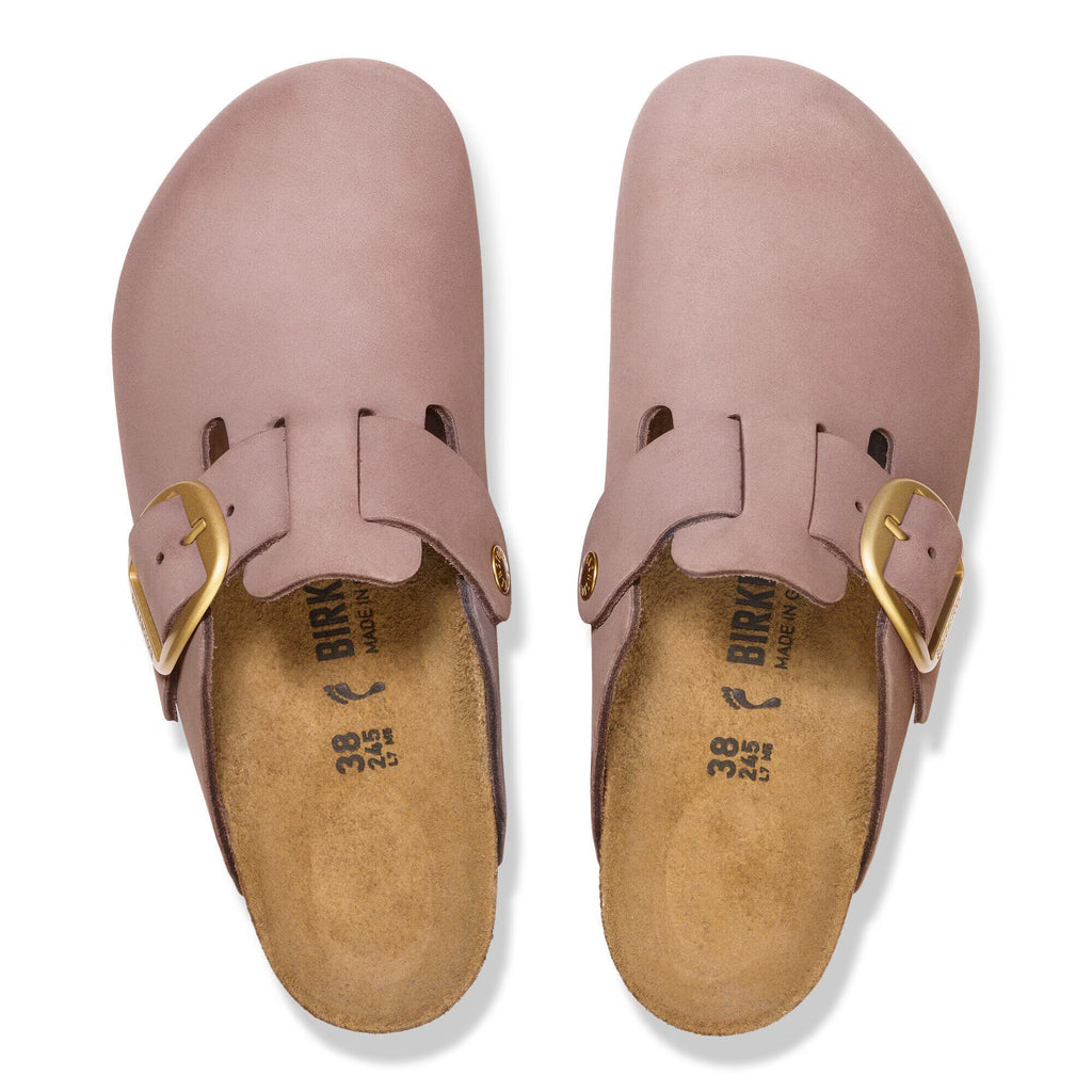 Boston Big Buckle Nubuk Leather