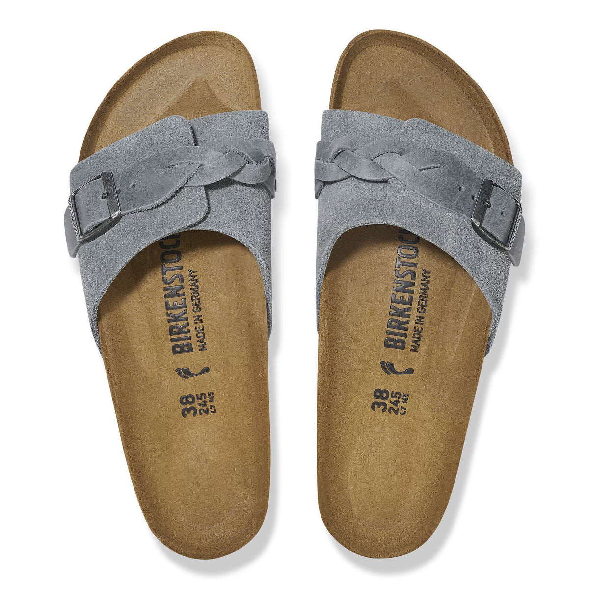 Oita Braided Suede Leather