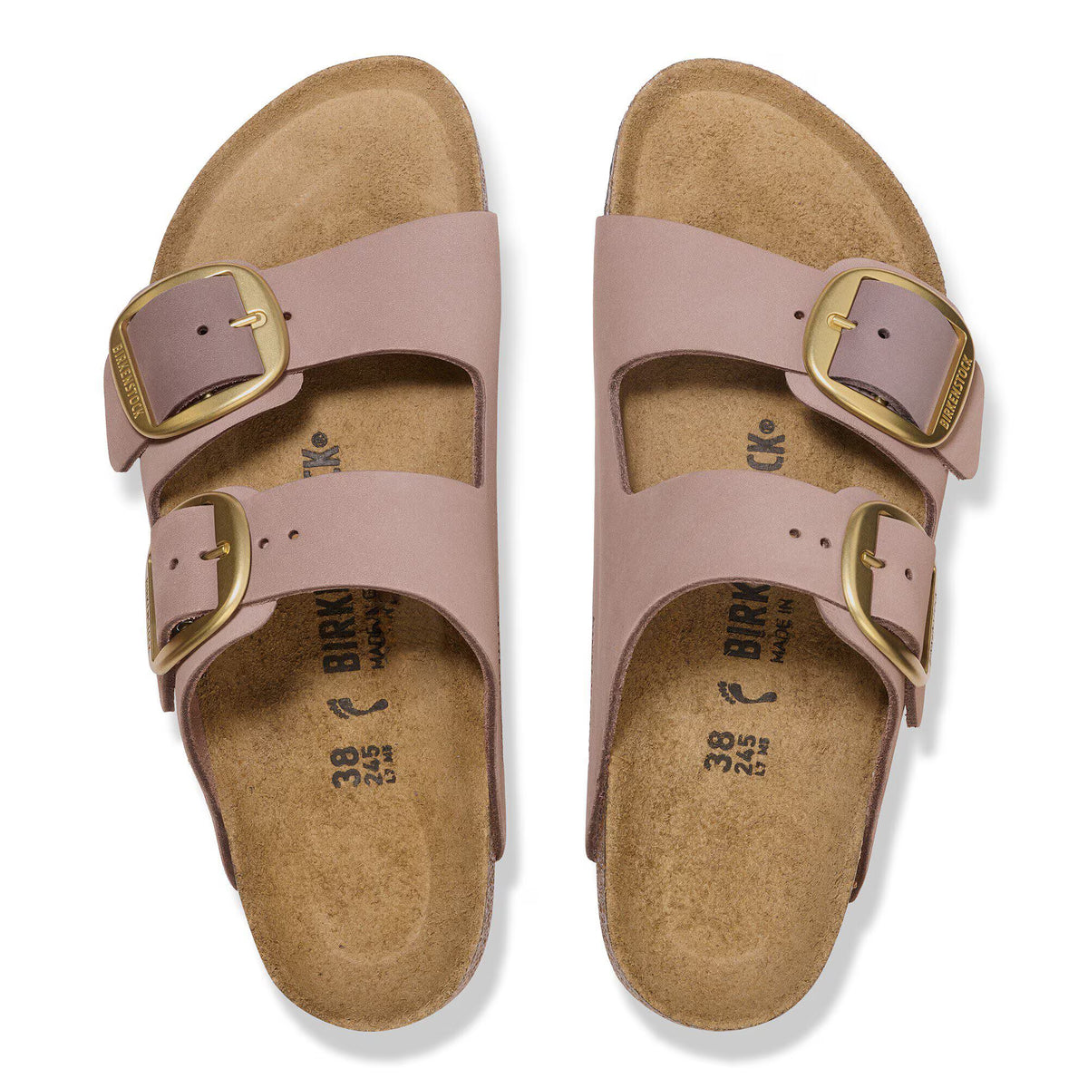 Arizona Big Buckle Nubuk Leather
