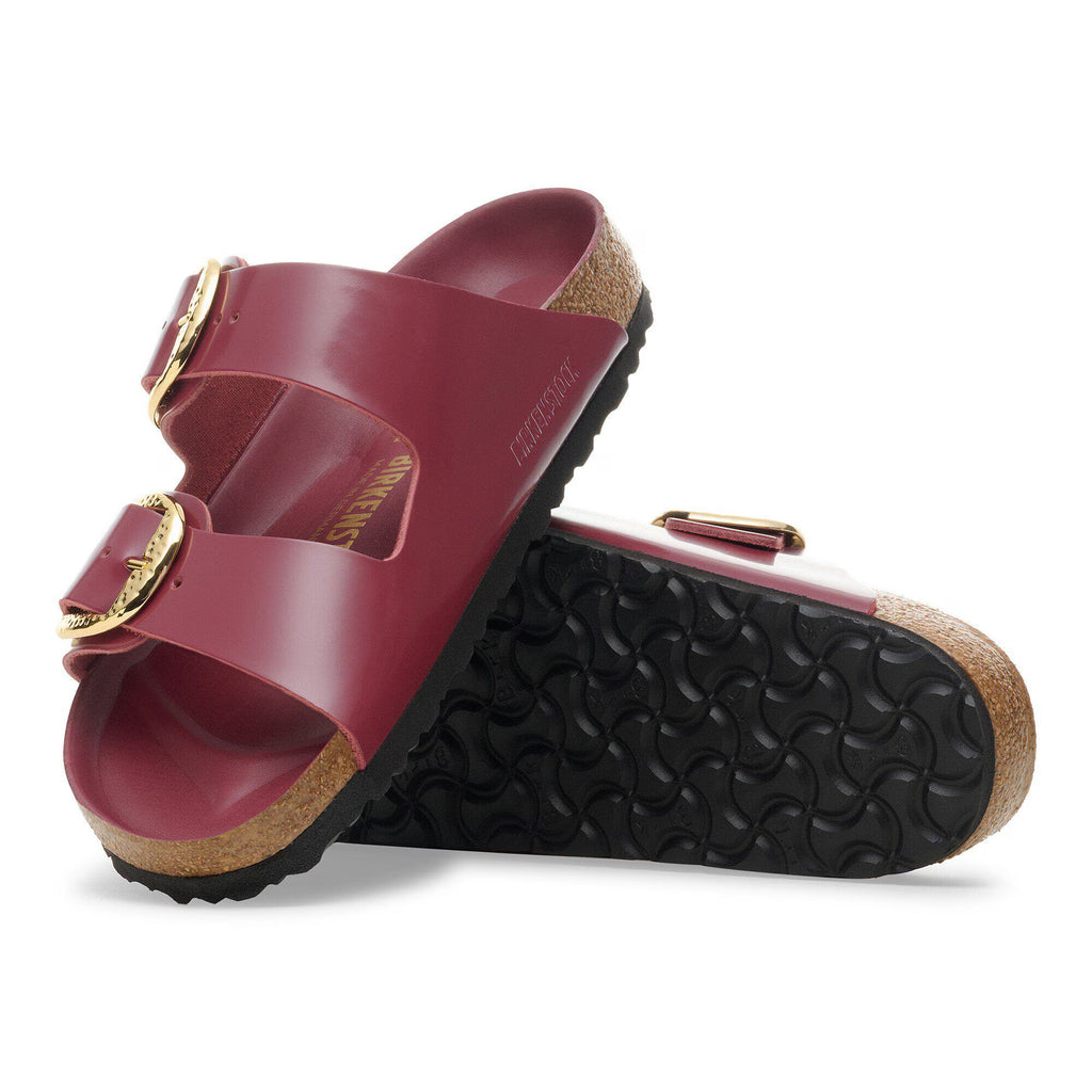 Arizona Big Buckle Natural Leather Patent