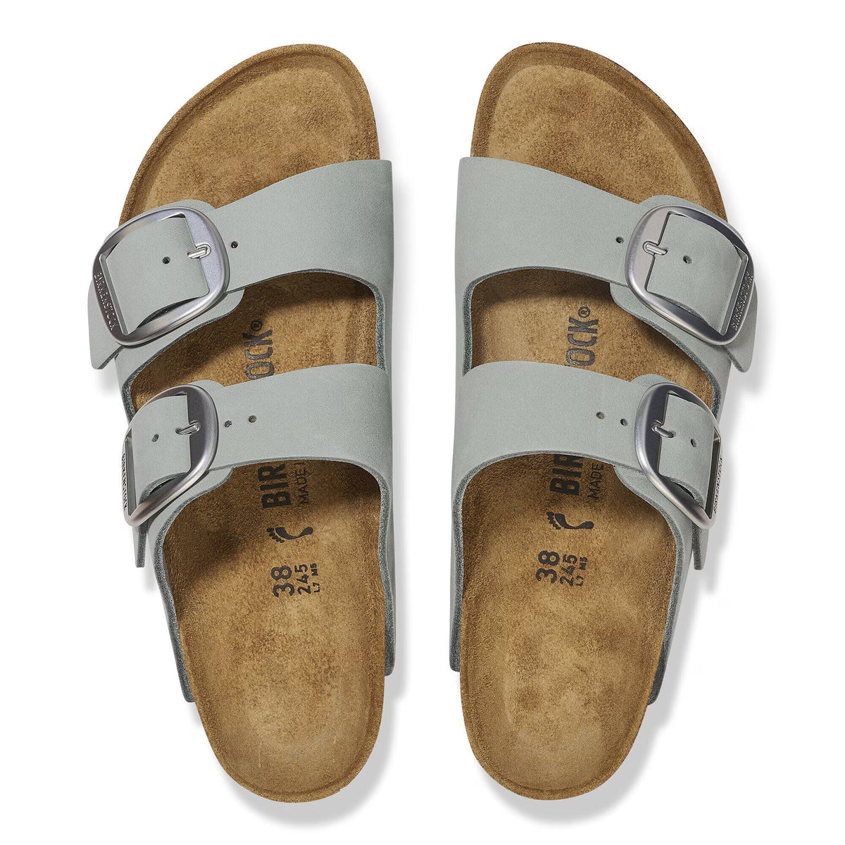 Arizona Big Buckle Nubuk Leather