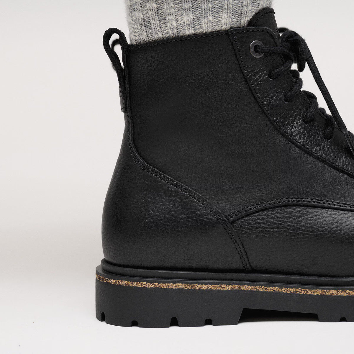 Highwood Lace Mid Men Natural Leather