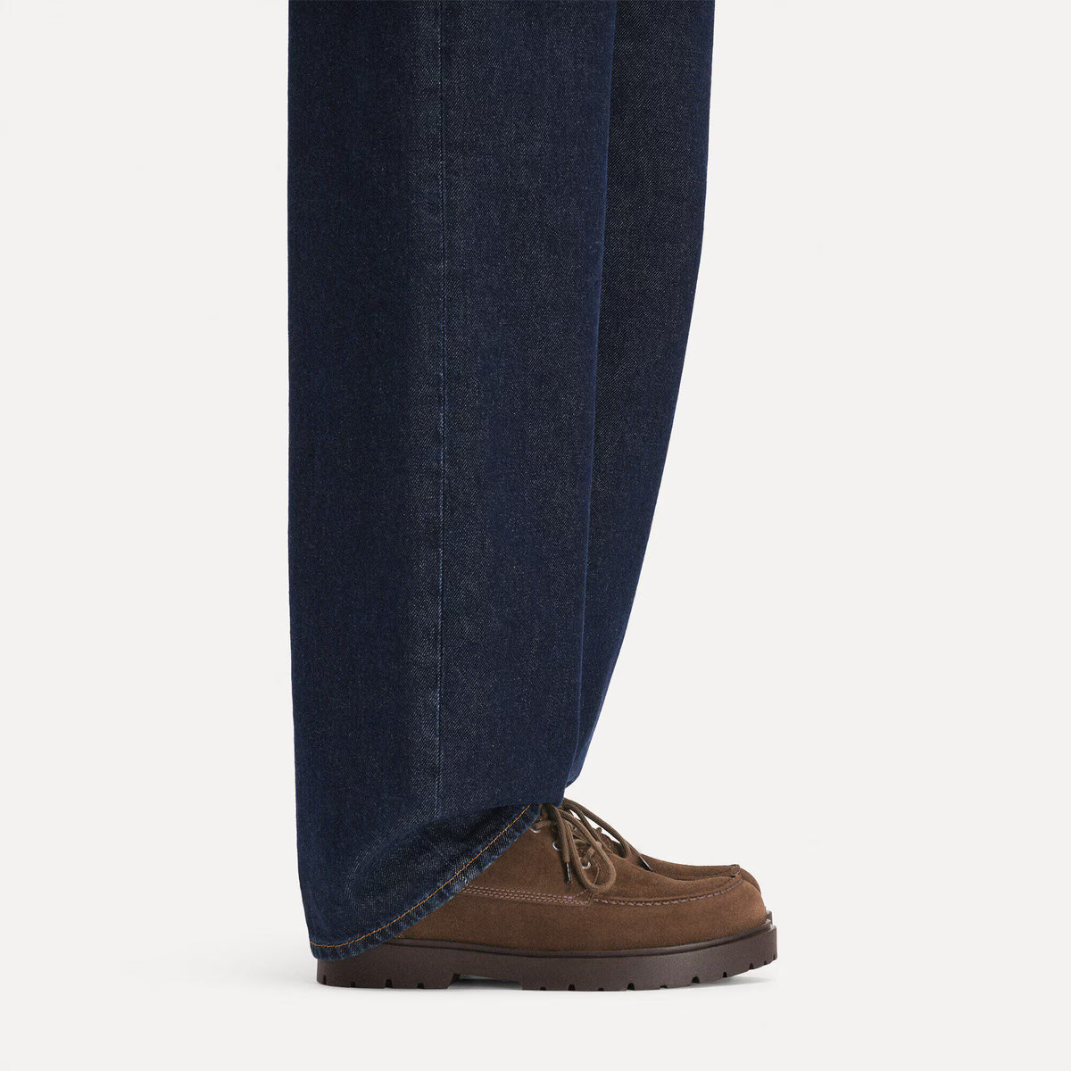 Highwood Moc Lace Low Suede Leather