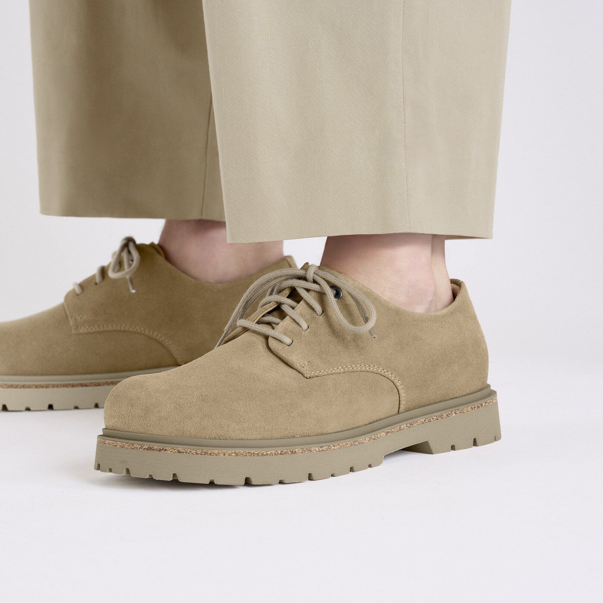 Highwood Lace Low Suede Leather