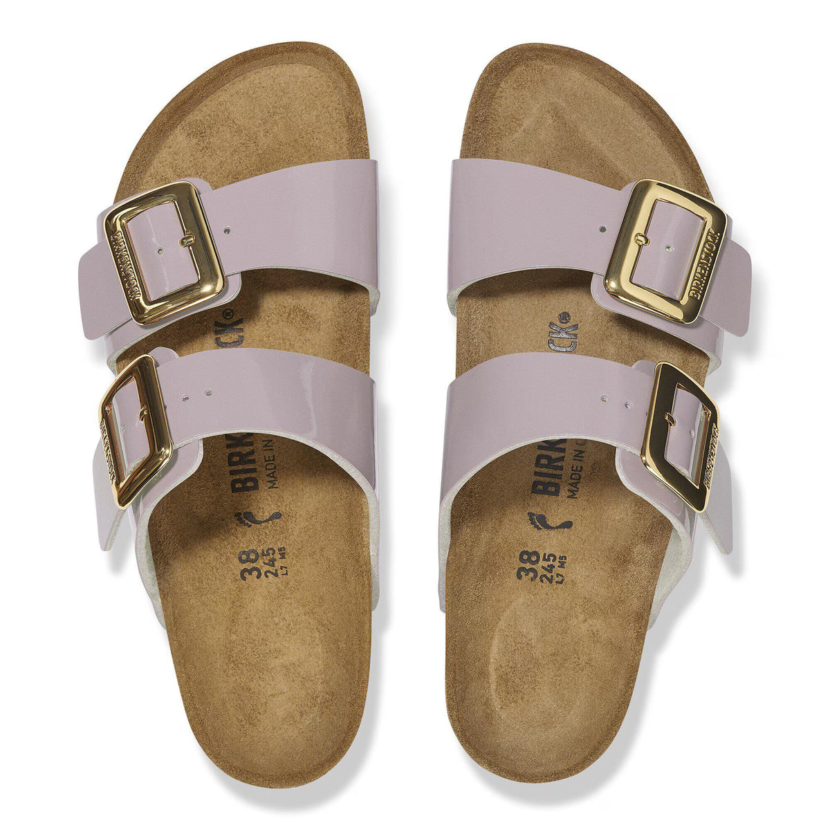 Sydney Cushion Buckle Birko-Flor Patent