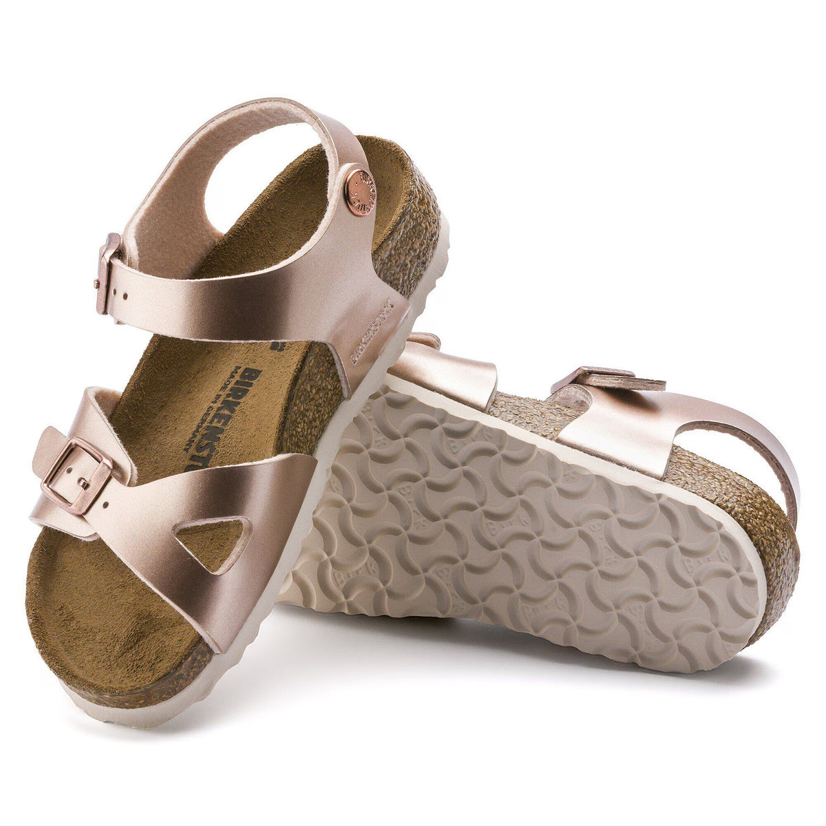 Rio Kids Birko-Flor Electric Metallic Copper