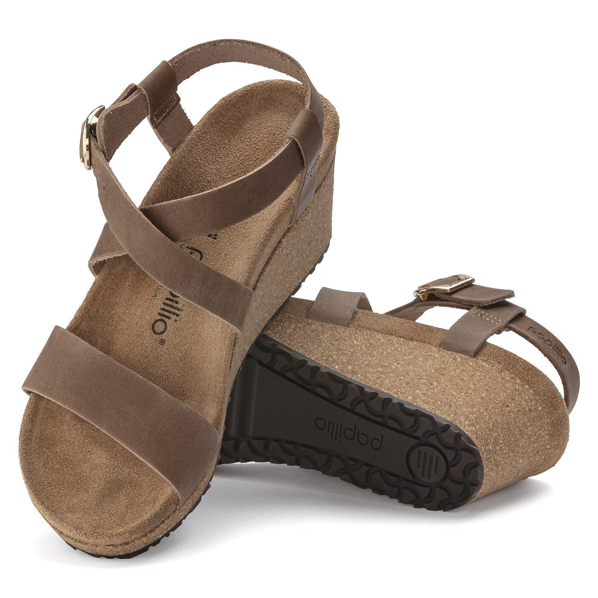 Sibyl Ring-Buckle Natural Leather